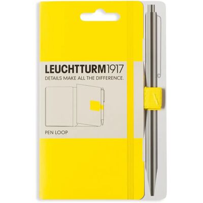 Leuchtturm 345162 Gul penne-loop - Pennhållare Leuchtturm 345162 Gul penne-loop - Pennhållare
