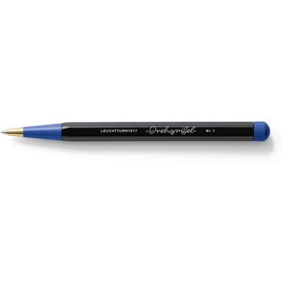 Leuchtturm Neuf Haute Qualité Stylo à Bille Drehgriffel Bauhaus #1 avec Encre Bleue Noire/Bleu - Publicité Leuchtturm Neuf Haute Qualité Stylo à Bille Drehgriffel Bauhaus #1 avec Encre Bleue Noire/Bleu - Publicité