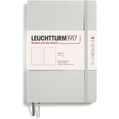 Libreta A5 Gris Claro Leuchtturm1917 - Cuaderno Libreta A5 Gris Claro Leuchtturm1917 - Cuaderno
