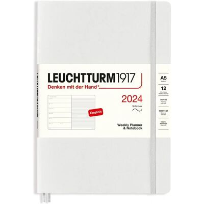 Leuchtturm 2024 A5 Wochenplaner & Notizbuch - Organisator Leuchtturm 2024 A5 Wochenplaner & Notizbuch - Organisator