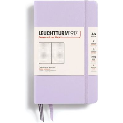 LEUCHTTURM1917 Notizbuch Pocket (A6) Hardcover Lilac Dotted LEUCHTTURM1917 Notizbuch Pocket (A6) Hardcover Lilac Dotted