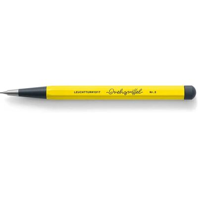 Leuchtturm Neuf Qualité Drehgriffel #2 HB Graphite Stylo à bille crayon torsion - Citron - Publicité Leuchtturm Neuf Qualité Drehgriffel #2 HB Graphite Stylo à bille crayon torsion - Citron - Publicité