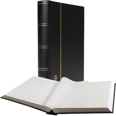 Lighthouse Leuchhturm Basic Nicht-Polster A4-Stockbook - Sammlungsorganizer Lighthouse Leuchhturm Basic Nicht-Polster A4-Stockbook - Sammlungsorganizer