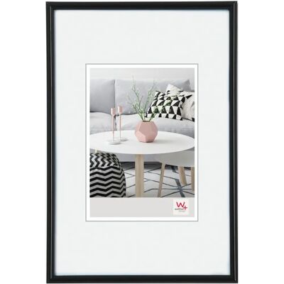 Walther Galeria Kunststof Fotolijst - 40x60 cm, Zwart, Modern Walther Galeria Kunststof Fotolijst - 40x60 cm, Zwart, Modern