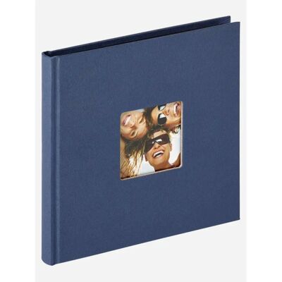 Walther Blau Fotoalbum - 30 Seiten - 18x18 cm - Modell FA-199-L Walther Blau Fotoalbum - 30 Seiten - 18x18 cm - Modell FA-199-L