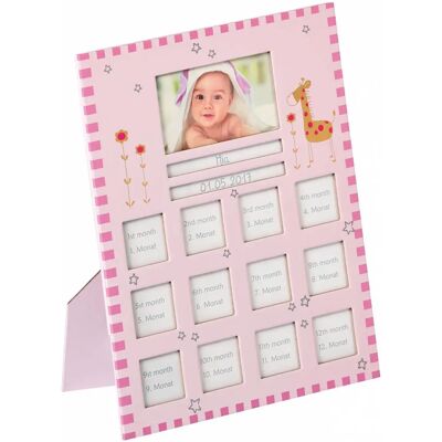 Walther Baby Tier Bilderrahmen - Rosa - 22x28 cm - Bilderrahmen Walther Baby Tier Bilderrahmen - Rosa - 22x28 cm - Bilderrahmen