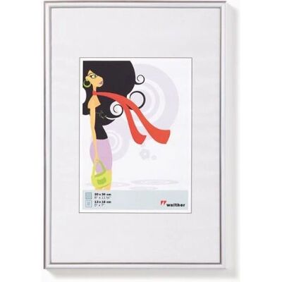 Walther Design Silver 40x50 Photo Frame - Picture Frame Walther Design Silver 40x50 Photo Frame - Picture Frame