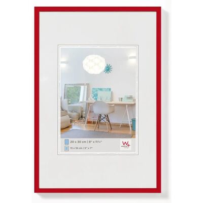 Cadre photo Walther KV460R Rouge 40x60 cm - Cadre simple Cadre photo Walther KV460R Rouge 40x60 cm - Cadre simple