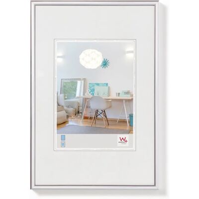 Walther Design - Marco de Fotos Plateado 50x70cm Moderno Walther Design - Marco de Fotos Plateado 50x70cm Moderno