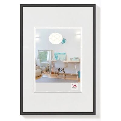 Walther 60x90cm Zwart Modern Fotolijst - Fotolijst Walther 60x90cm Zwart Modern Fotolijst - Fotolijst