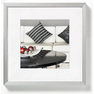 Walther Chair Aluminium Frame - 20x20 cm - Silver - Picture Frame Walther Chair Aluminium Frame - 20x20 cm - Silver - Picture Frame