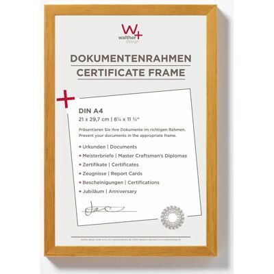Walther Design BP130E Eiken Fotolijst - Enkel Walther Design BP130E Eiken Fotolijst - Enkel