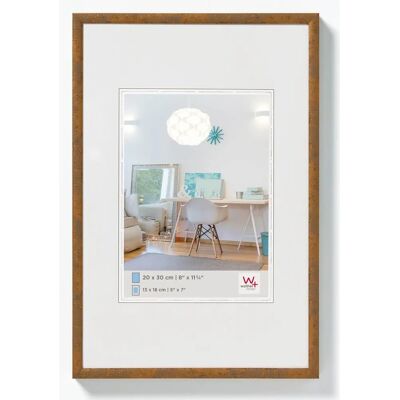 Cadre en plastique Taupe Walther KV824X - Cadre photo Cadre en plastique Taupe Walther KV824X - Cadre photo