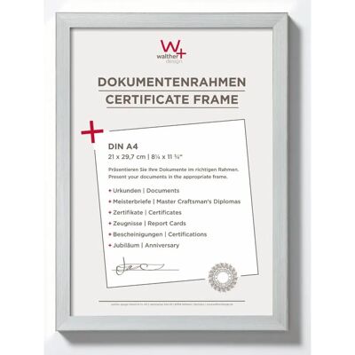 Walther JK130S Zilveren Fotolijst - Enkel Foto Walther JK130S Zilveren Fotolijst - Enkel Foto