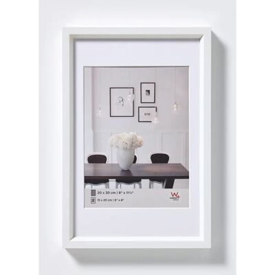 Walther Design ES520W Steel Style White Picture Frame - Picture Frame Walther Design ES520W Steel Style White Picture Frame - Picture Frame