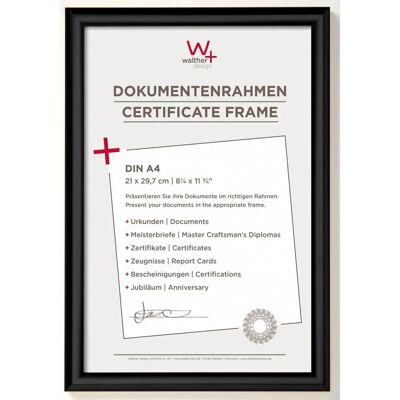 Cadre photo noir Walther KP130B - Cadre Cadre photo noir Walther KP130B - Cadre