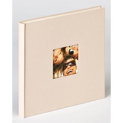 Walther Design FA-205-C Fotoalbum - Beige, 40 Pagina's, 23,7x24,3cm Walther Design FA-205-C Fotoalbum - Beige, 40 Pagina's, 23,7x24,3cm