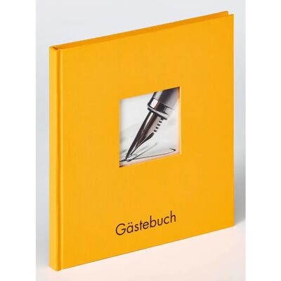 Álbum de fotos Walther Design GB-205-I - Libro de invitados, 23x25 cm, Maisgelb Álbum de fotos Walther Design GB-205-I - Libro de invitados, 23x25 cm, Maisgelb