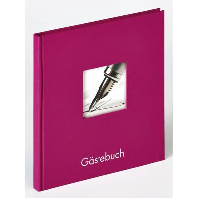 Álbum de fotos Walther Design GB-205-Y - Libro de invitados, Violeta Álbum de fotos Walther Design GB-205-Y - Libro de invitados, Violeta