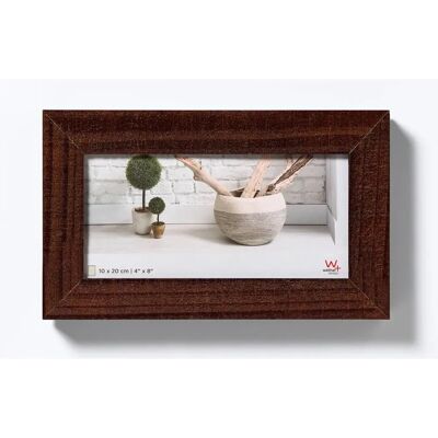 Cadre en bois Walther Design HO120N - Biseauté, 10x20 cm, Marron - Cadre Photo Cadre en bois Walther Design HO120N - Biseauté, 10x20 cm, Marron - Cadre Photo