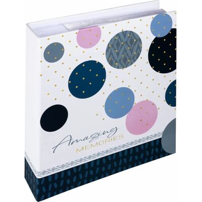 Walther Design Blaues Fotoalbum - 200 Fotos 13x18cm Walther Design Blaues Fotoalbum - 200 Fotos 13x18cm