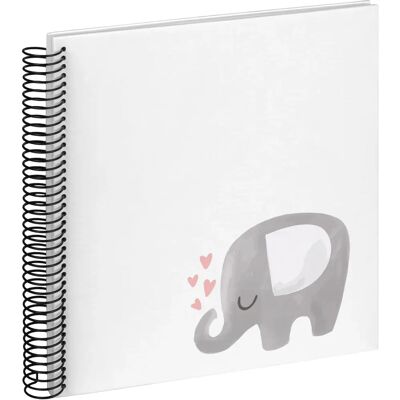 Álbum de Fotos Walther Kidz Elefante - Espiral, 24x24 cm Álbum de Fotos Walther Kidz Elefante - Espiral, 24x24 cm