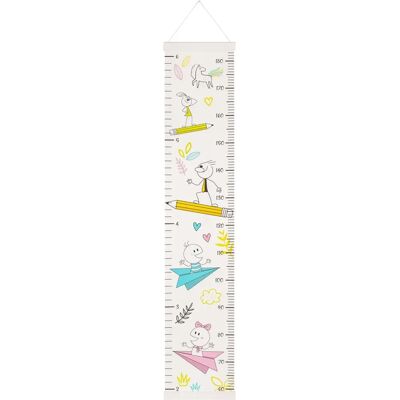 Walther Design Bâton de mesure Growing Explorer - Pour enfants 60-180cm Walther Design Bâton de mesure Growing Explorer - Pour enfants 60-180cm
