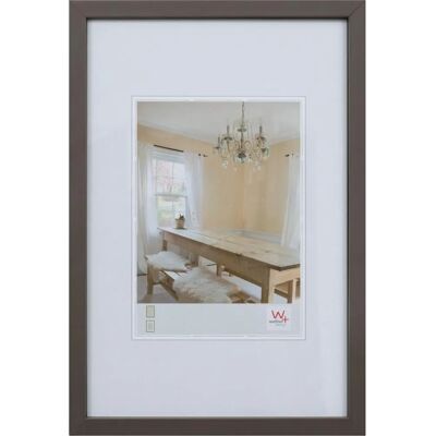 Cadre photo en bois gris 15x15 cm MY PERFECT DESIGN Cadre photo en bois gris 15x15 cm MY PERFECT DESIGN
