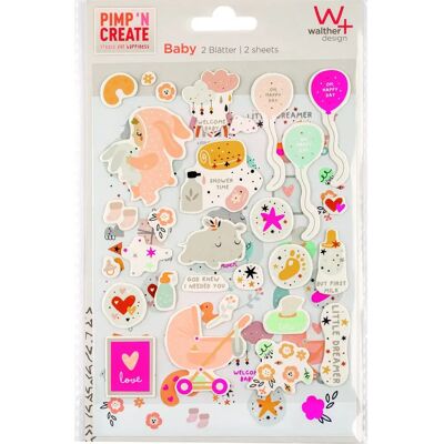 Walther Baby Zelfklevende Stickers - Creatieve Decoratie Walther Baby Zelfklevende Stickers - Creatieve Decoratie