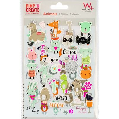 Walther ST7004 Animal Sticker - Scrapbooking & Crafts Walther ST7004 Animal Sticker - Scrapbooking & Crafts