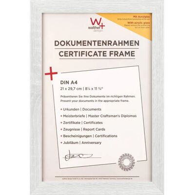 Walther Vit MDF A4 Bilderram - 21x29,7 cm Walther Vit MDF A4 Bilderram - 21x29,7 cm