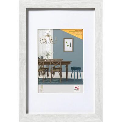 Cadre Fiorito 40x50 cm Blanc - Cadre Photo Cadre Fiorito 40x50 cm Blanc - Cadre Photo