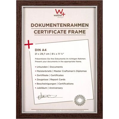 Houten lijst 21x29,7cm noten - MY PERFECT DESIGN Houten lijst 21x29,7cm noten - MY PERFECT DESIGN