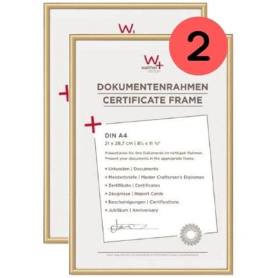 Walther Design KV130GD Guld Photo Frame - Photo Frame Walther Design KV130GD Guld Photo Frame - Photo Frame