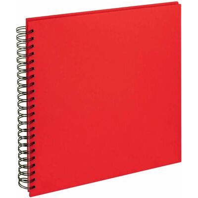 Walther Design SA-510-R Fotoalbum - Spiral, Stoff, 30x30 cm Walther Design SA-510-R Fotoalbum - Spiral, Stoff, 30x30 cm