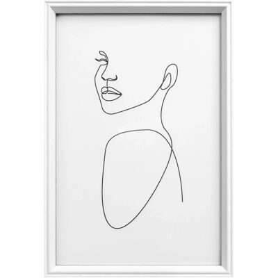 Walther Design 020x030 Fehér fa siluett keret Walther Design 020x030 Fehér fa siluett keret