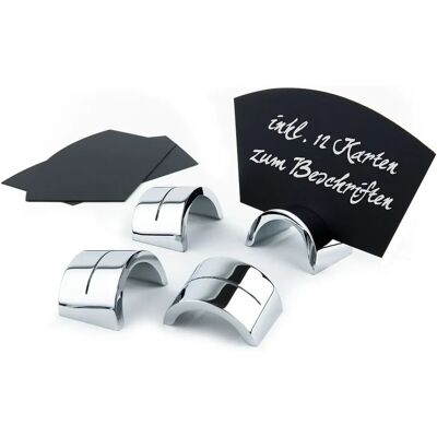 APS 6 Karten-Halter-Set - Metall, Schwarz APS 6 Karten-Halter-Set - Metall, Schwarz