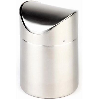 Bidone della spazzatura da tavolo in acciaio inox APS - 1,2L - Controllo odori Bidone della spazzatura da tavolo in acciaio inox APS - 1,2L - Controllo odori