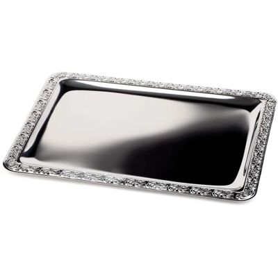 Vassoio rettangolare in acciaio inossidabile APS - Elegante 60x40 cm Vassoio rettangolare in acciaio inossidabile APS - Elegante 60x40 cm