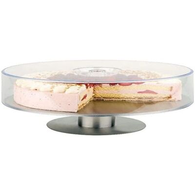 APS Edelstahl Tortenplatte - Ø 30,5cm - Elegant & Robust APS Edelstahl Tortenplatte - Ø 30,5cm - Elegant & Robust
