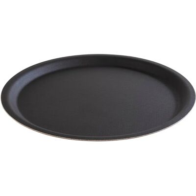 APS Happy Hour Bandeja de Servicio - 32cm redonda negra antideslizante apilable APS Happy Hour Bandeja de Servicio - 32cm redonda negra antideslizante apilable