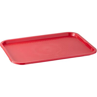 Plateau rectangulaire rouge APS - Restauration rapide & Cantine Plateau rectangulaire rouge APS - Restauration rapide & Cantine