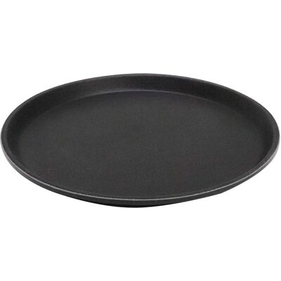 Piatto da Servizio APS 00547 - Antiscivolo, Nero, Ø 27,5cm Piatto da Servizio APS 00547 - Antiscivolo, Nero, Ø 27,5cm