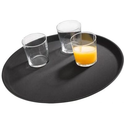 APS 00549 Platte rutschfest schwarz Ø 40,5 cm - Gastro APS 00549 Platte rutschfest schwarz Ø 40,5 cm - Gastro