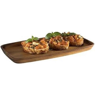 APS Akáciából készült tálca - 15x30cm - Tartós és Elegáns APS Akáciából készült tálca - 15x30cm - Tartós és Elegáns
