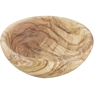 APS Olive Holz Servierschale - 15cm, Braun - Unikat Muster APS Olive Holz Servierschale - 15cm, Braun - Unikat Muster