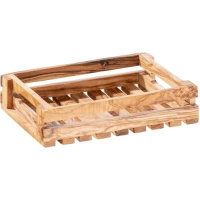 APS Olive Tároló Doboz - 25x18x6 cm - Egyedi Fa Szervező APS Olive Tároló Doboz - 25x18x6 cm - Egyedi Fa Szervező