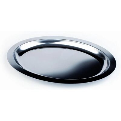 Vassoio da servizio ovale APS Finesse - 3L Acciaio inox Vassoio da servizio ovale APS Finesse - 3L Acciaio inox