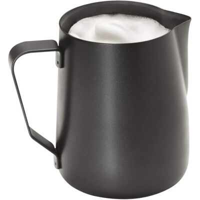 Brocca del latte APS Nera - Acciaio inox, rivestimento antiaderente, 0,6L Brocca del latte APS Nera - Acciaio inox, rivestimento antiaderente, 0,6L
