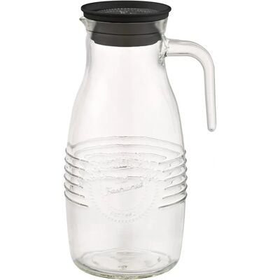 APS Old Fashioned Glas Karaffe - 1,8L, Rustfrit stål låg, Opvaskemaskine sikker APS Old Fashioned Glas Karaffe - 1,8L, Rustfrit stål låg, Opvaskemaskine sikker